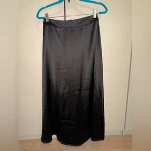 Ripley Rader Black Satin Women's Skirt size 2